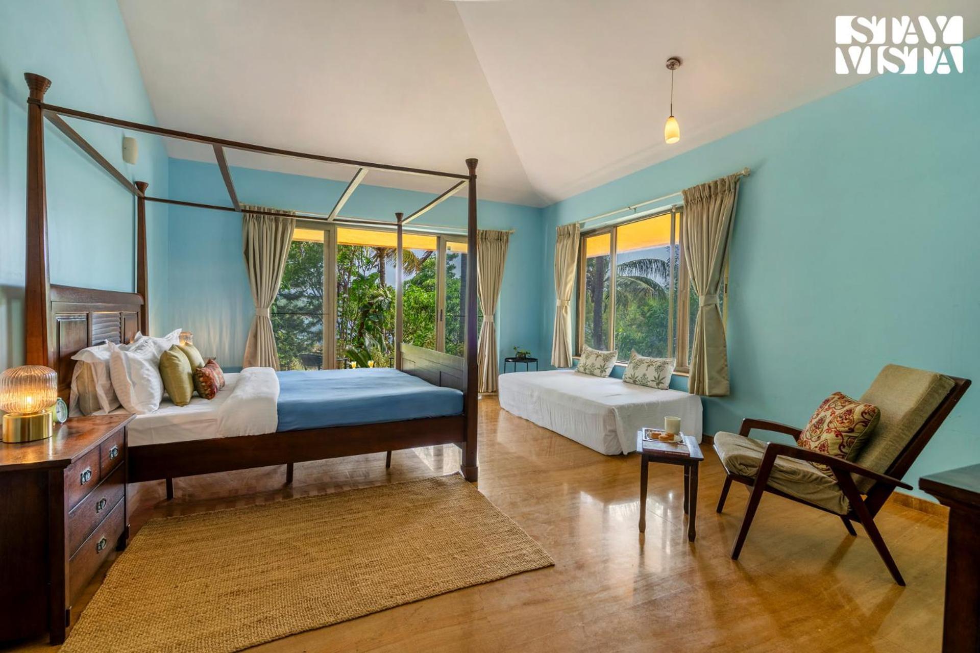 Stayvista At Three Shores With Lake View & Alfresco Dining Khamshet Екстериор снимка